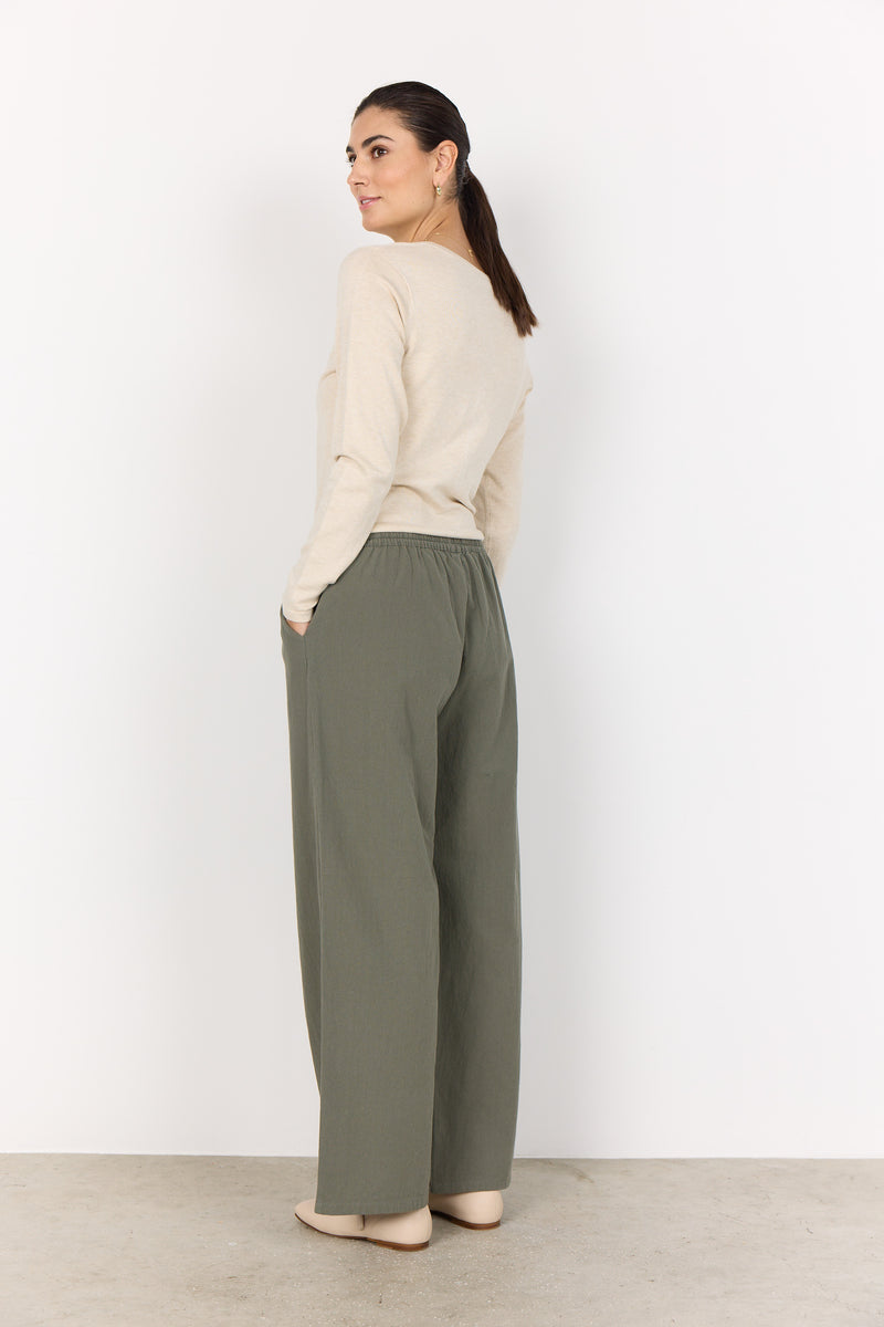 SOYA CONCEPT // CISSIE 49C WIDE LEG PANTS