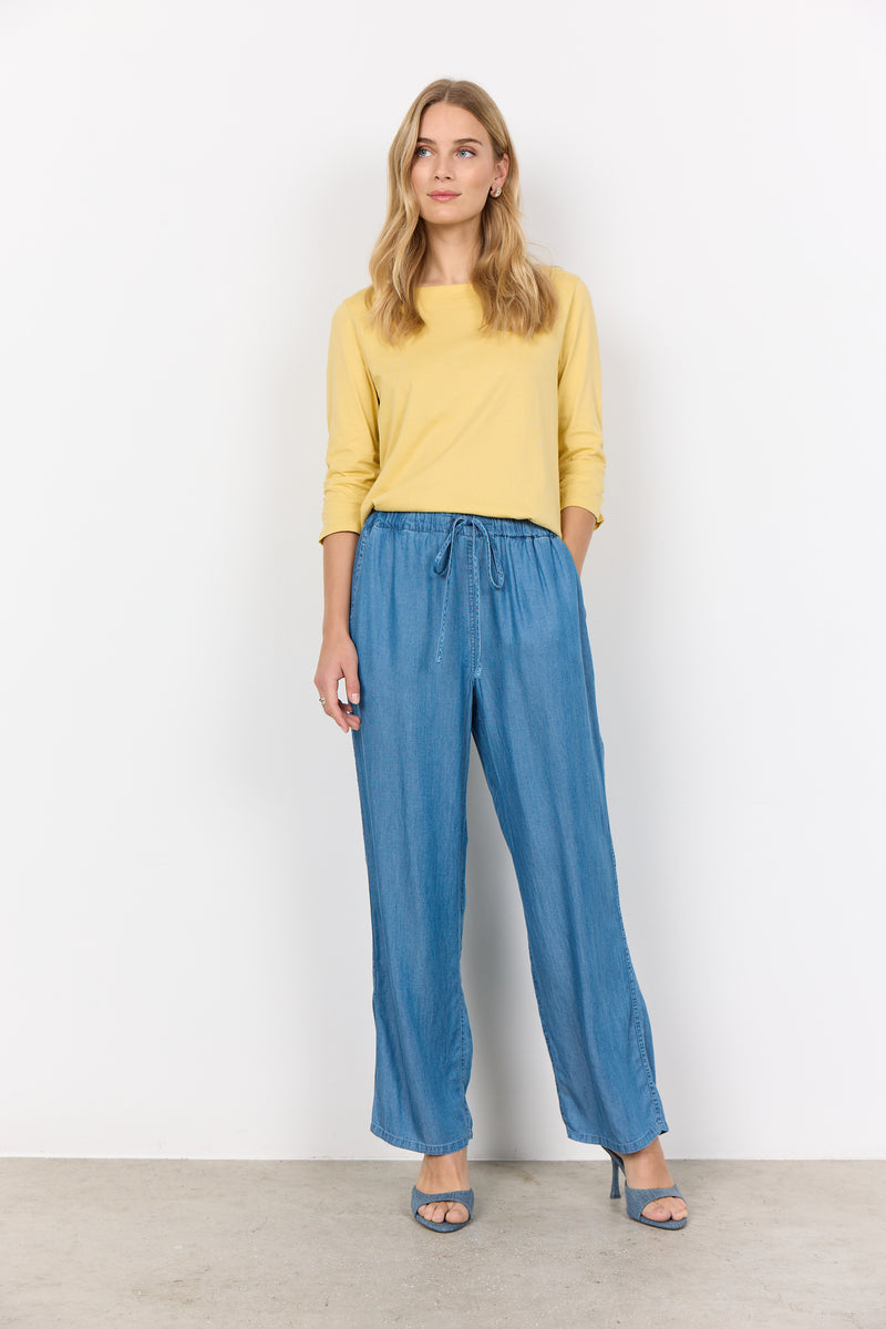 SOYA CONCEPT // LIV 53C WIDE LEGGED PANTS