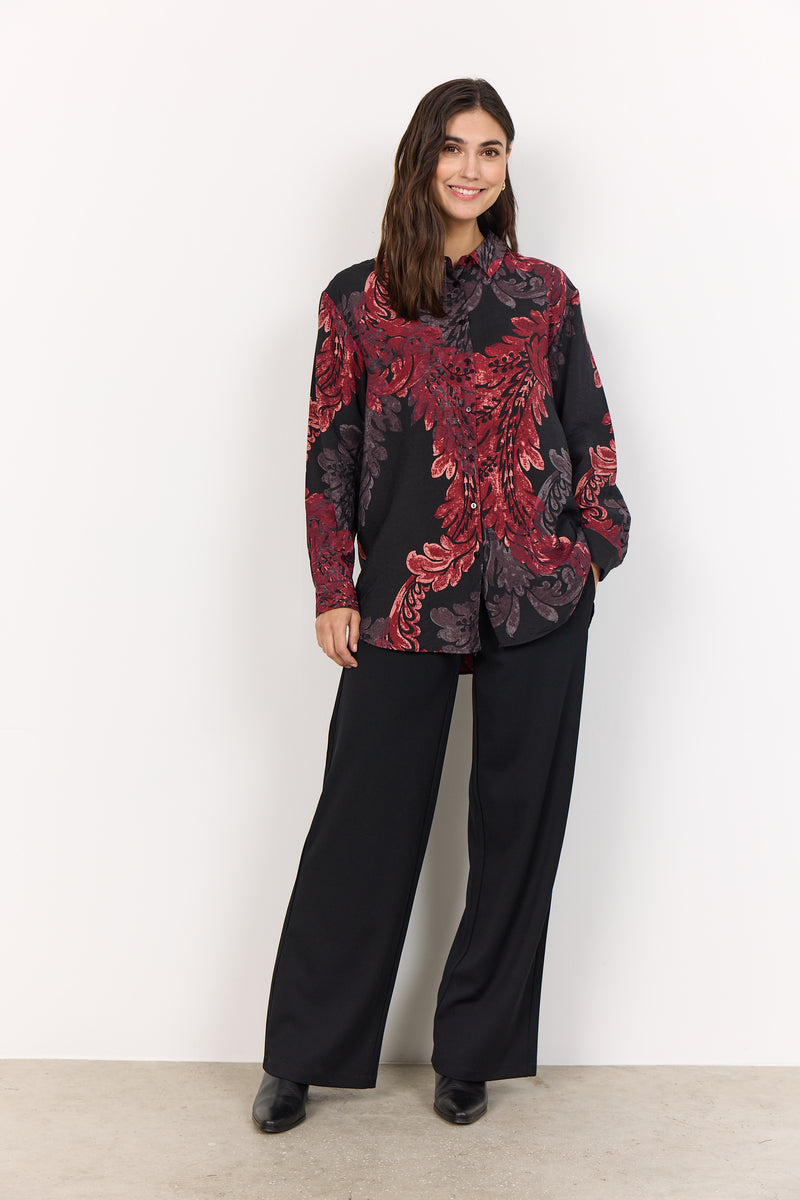 SOYA CONCEPT // SC-VAIKE 2 PRINTED BLOUSE