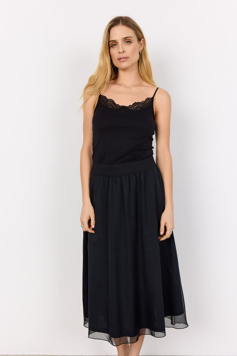 SOYA CONCEPT // SC-ANNE 2 SKIRT BLACK