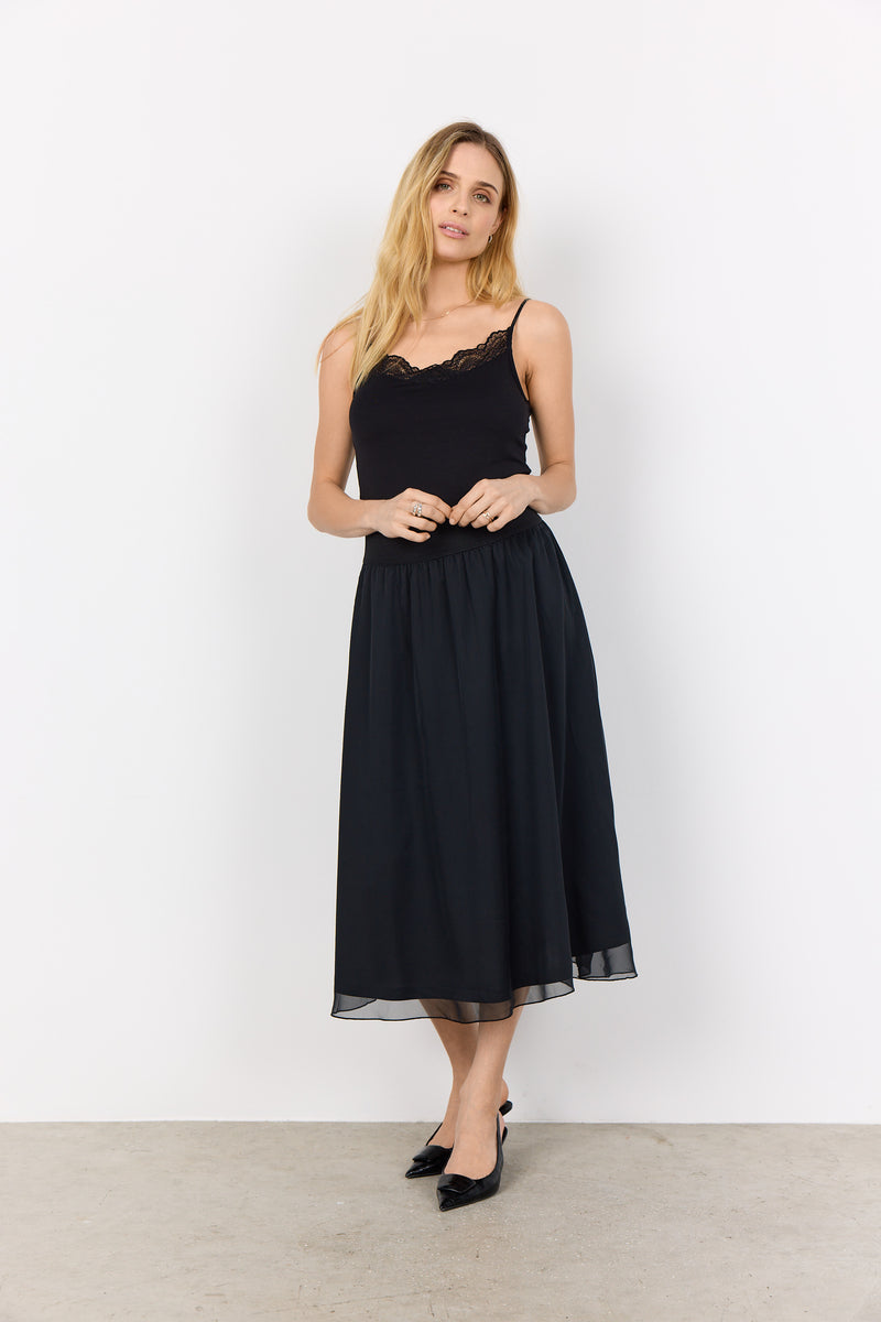 SOYA CONCEPT // SC-ANNE 2 SKIRT BLACK