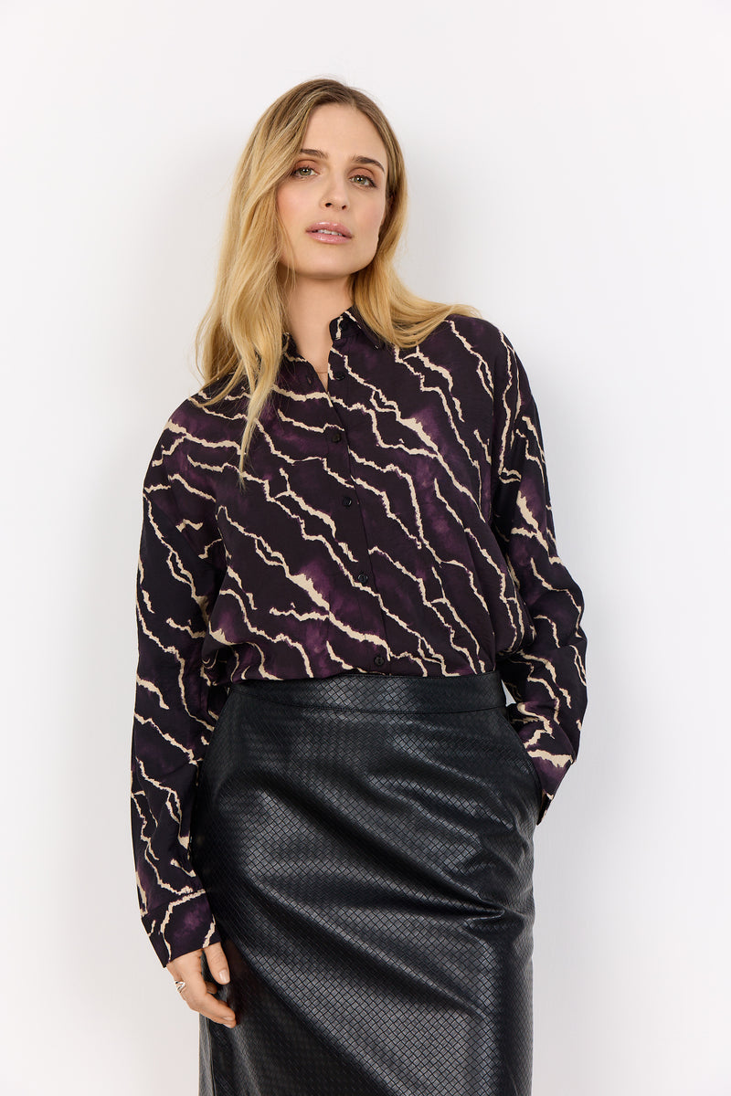 SOYA CONCEPT // SC-ANYA 1 PRINTED BLOUSE