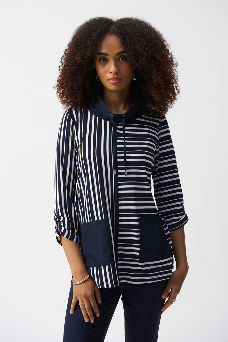 JOSEPH RIBKOFF // 251126 STRIPED TUNIC