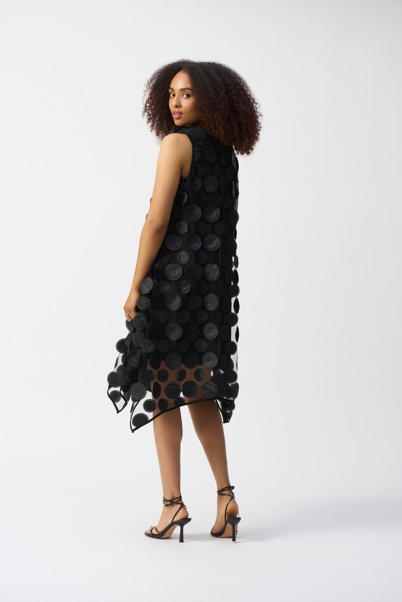 JOSEPH RIBKOFF // 251262 POLKA DOT DRESS