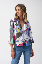 JOSEPH RIBKOFF // 251909 GRAPHIC JACKET