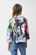 JOSEPH RIBKOFF // 251909 GRAPHIC JACKET