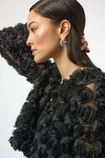 JOSEPH RIBKOFF // 254180 FLORET JACKET BLACK