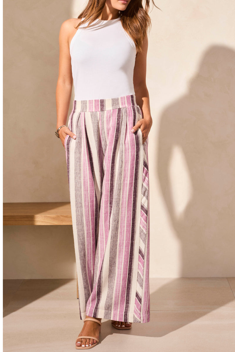 TRIBAL // 5753O FLOWY WIDE PANTS