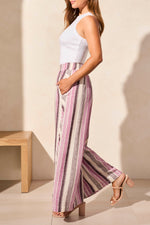 TRIBAL // 5753O FLOWY WIDE PANTS