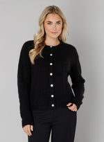 YEST // 6000122 YULI CARDIGAN BLACK
