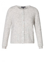 YEST // 6000122 YULI CARDIGAN GREY MELANGE