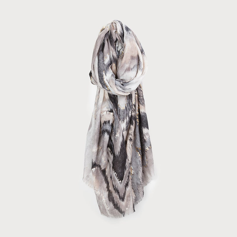 CARACOL // 6181-BLK SCARF