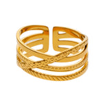 HACKNEY NINE // ALOIS  MULTI STACKED RING