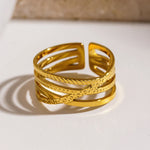 HACKNEY NINE // ALOIS  MULTI STACKED RING