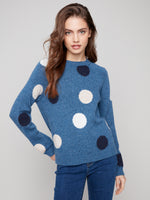 CHARLIE B // 2834 MOCK NECK SWEATER