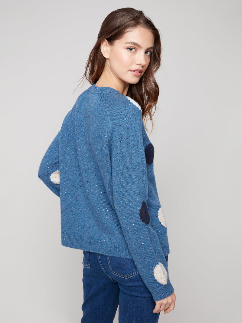 CHARLIE B // 2834 MOCK NECK SWEATER