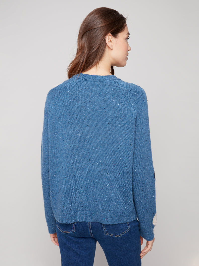 CHARLIE B // 2834 MOCK NECK SWEATER