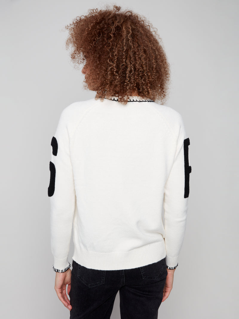 CHARLIE B // 2848 BOUCLE PARIS SWEATER