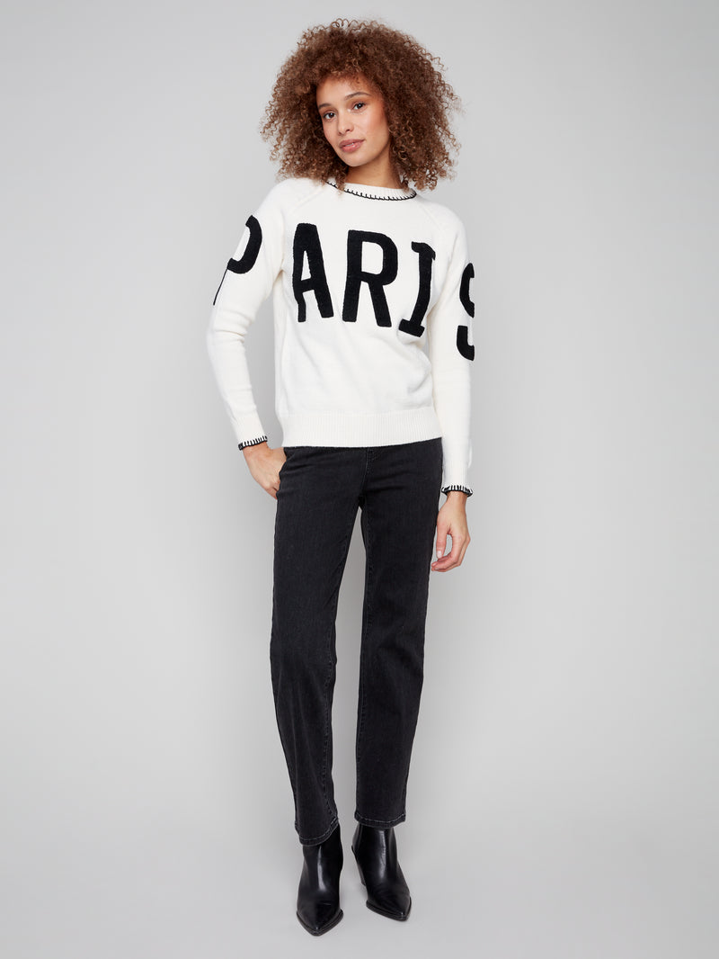 CHARLIE B // 2848 BOUCLE PARIS SWEATER