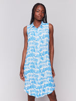 CHARLIE B // 3149RRP PRINTED BUTTON-UP DRESS