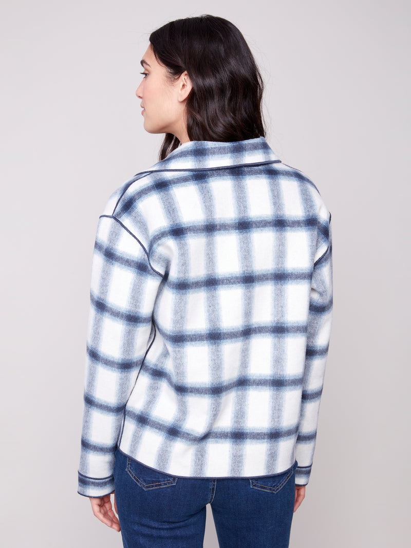 CHARLIE B // 6185Y REVERSIBLE JACKET MOONLIGHT
