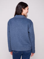 CHARLIE B // 6185Y REVERSIBLE JACKET MOONLIGHT