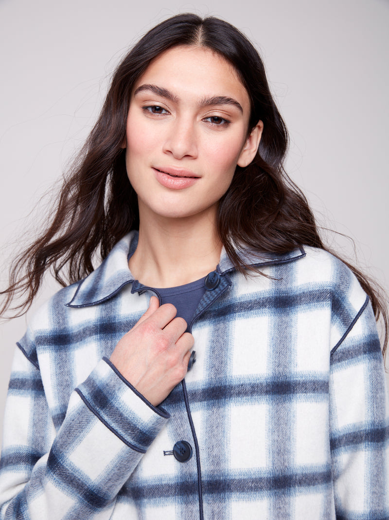 CHARLIE B // 6185Y REVERSIBLE JACKET MOONLIGHT