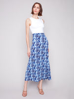 CHARLIE B // C7080P PRINTED SKIRT & DRESS COMBO