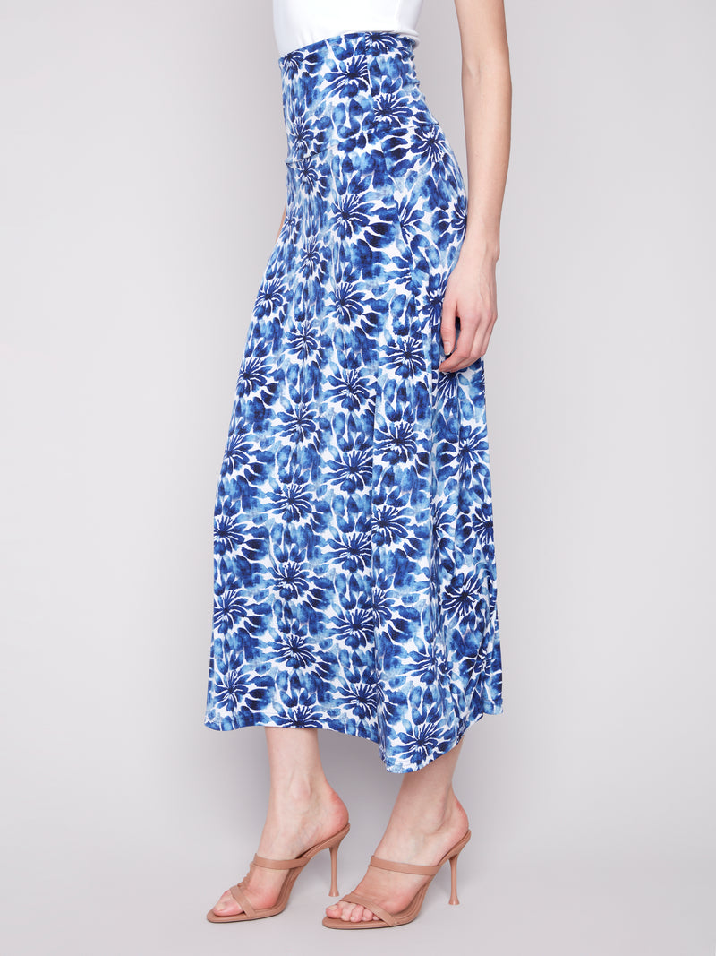 CHARLIE B // C7080P PRINTED SKIRT & DRESS COMBO