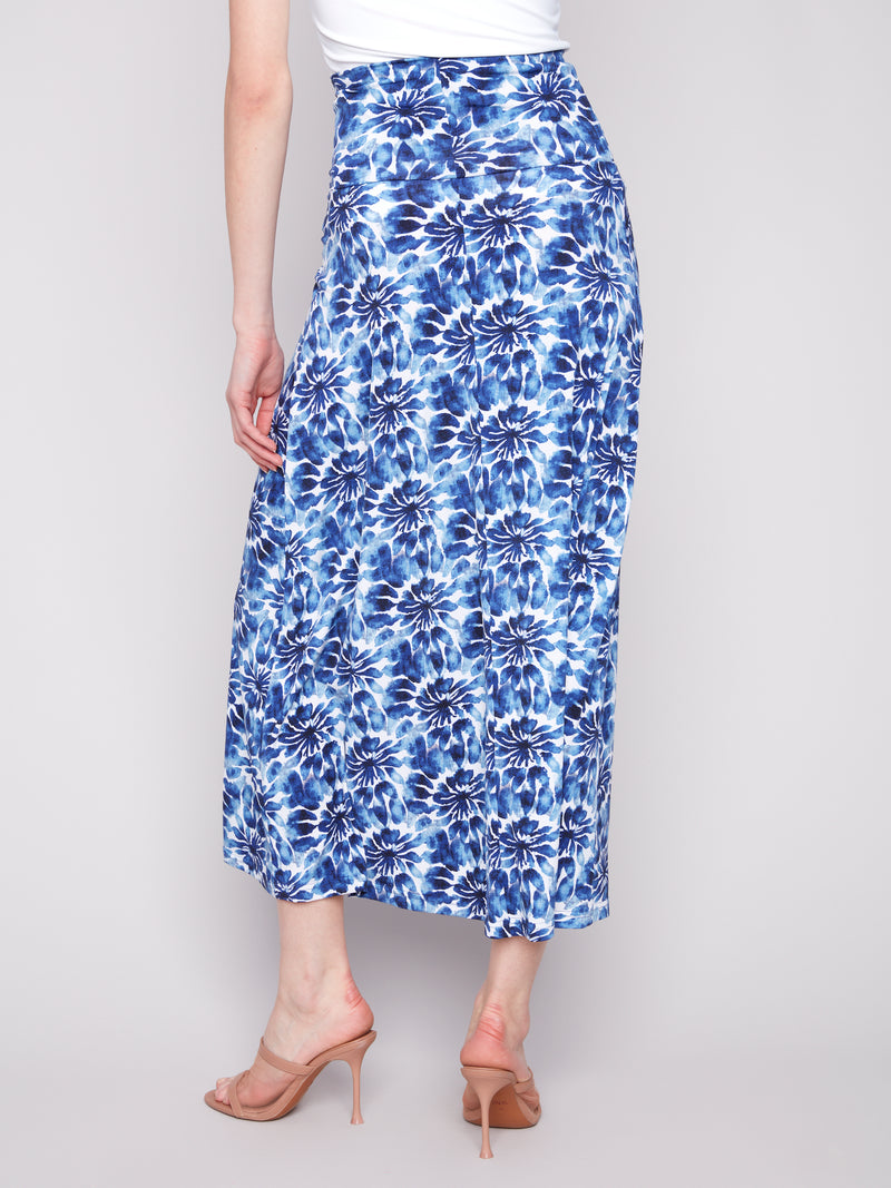 CHARLIE B // C7080P PRINTED SKIRT & DRESS COMBO