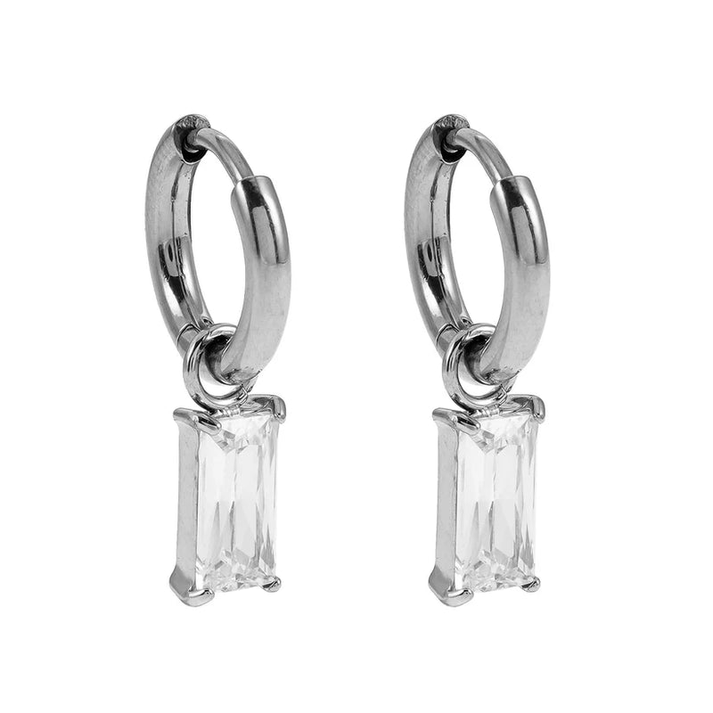 HACKNEY NINE // CACA DROP EARRINGS SILVER