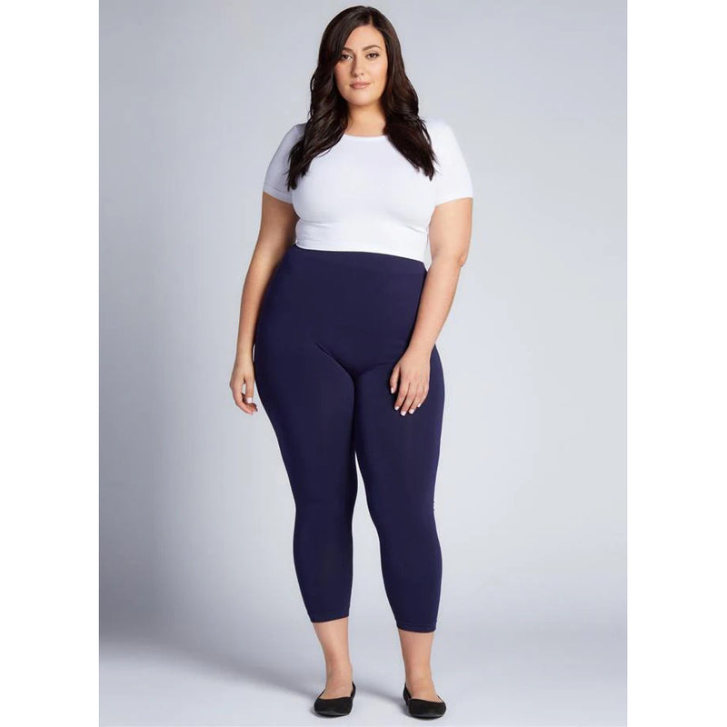 C'EST MOI // CEBPL-1005 BAMBOO PLUS SIZE 3/4 LEGGING