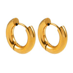 HACKNEY NINE // CHOLULA TUBE HOOP EARRINGS