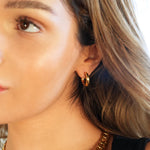 HACKNEY NINE // CHOLULA TUBE HOOP EARRINGS