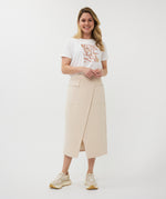 ESQUALO // 10008 LONG CITY SKIRT SAND