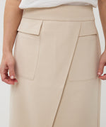 ESQUALO // 10008 LONG CITY SKIRT SAND
