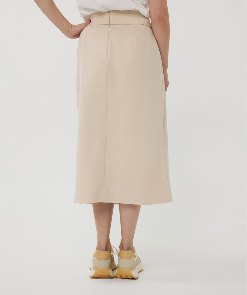 ESQUALO // 10008 LONG CITY SKIRT SAND
