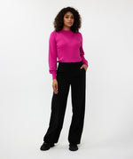 ESQUALO // 10457 WIDE CITY ELASTIC TROUSERS