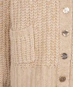 ESQUALO // 02540 OVERSIZE CARDIGAN WITH LUREX
