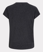 ESQUALO // 07511 SHORT SLEEVE KNIT SWEATER WITH TWIST DETAIL