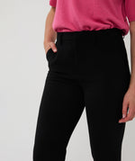 ESQUALO // 10506 CITY CHINO TROUSERS BLACK