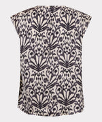 ESQUALO // 10511 CAP SLEEVE BLOUSE