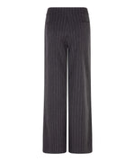 ESQUALO // 10517 HIGH WAISTED STRIPED TROUSERS WITH STUDS