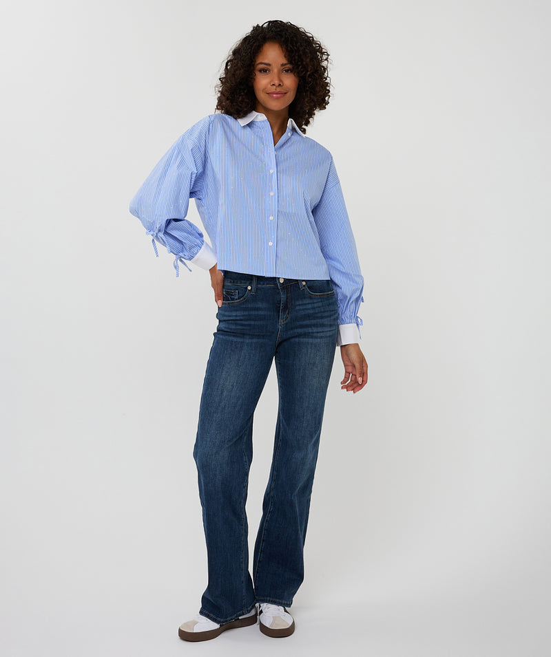ESQUALO // 12506 FLARED JEANS