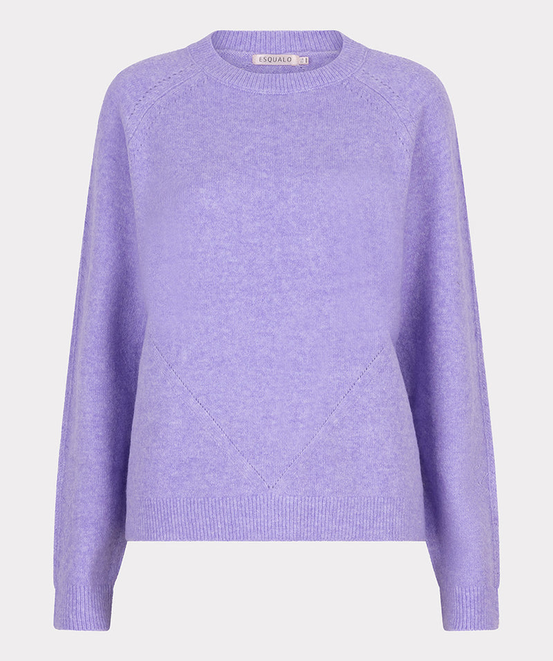 ESQUALO // 27518 KNIT RAGLAN SLEEVE SWEATER