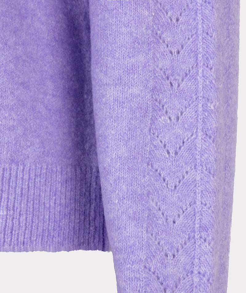 ESQUALO // 27518 KNIT RAGLAN SLEEVE SWEATER