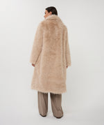 ESQUALO // 37506 LONG HAIRY KNIT COAT