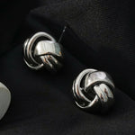 HACKNEY NINE // JATANI SILER TONED 18K GOLD EARRINGS