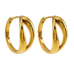 HACKNEY NINE // KEIKO DOUBLE LOOP EARRINGS