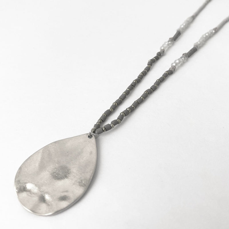 CARACOL // 1571-GRY-S NECKLACE